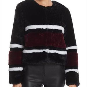 Sunset Spring Faux Fur Jacket